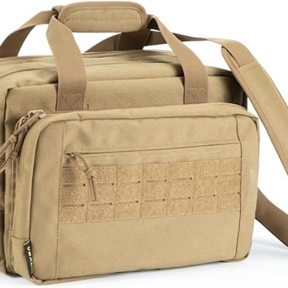 Gun Bag Range Bag Pistol Case Gun Case Magazine Lockable Double Layer Explosion - Picture 5 of 5